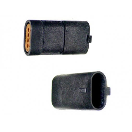 4 way male sealed Metripack connector