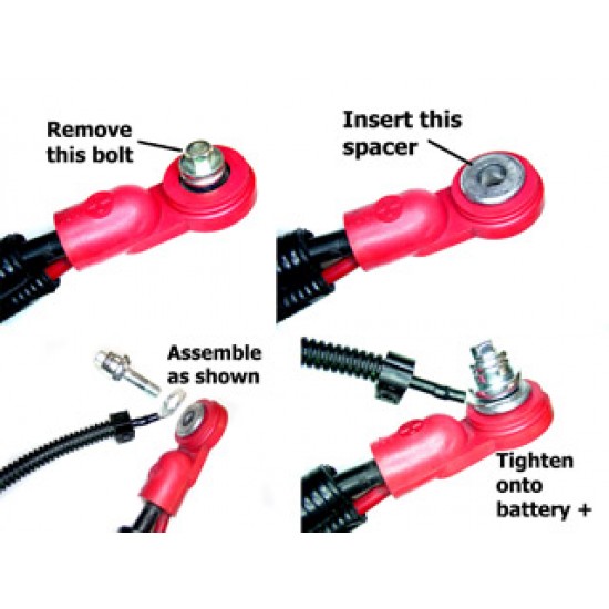 Battery Lug Extender Pair