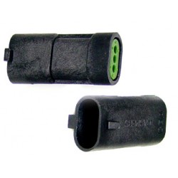 3 way male sealed Metripack connector